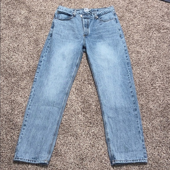 Princess Polly Denim - Princess Polly Holly Asymmetric Straight Leg Jean